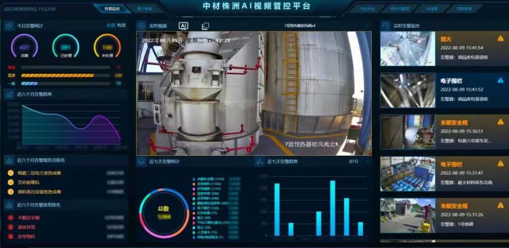 中材株洲水泥AI視頻識別項目