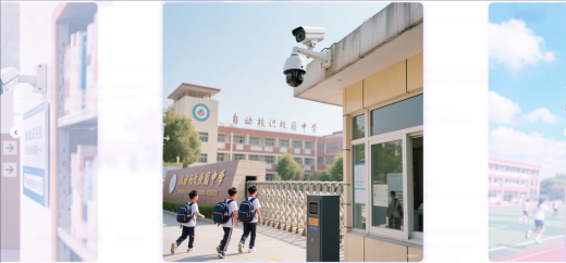 學校安全自動抓拍識別攝像頭系統功能與價值
