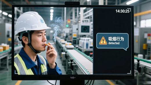 工廠吸煙行為監(jiān)控抓拍告警系統(tǒng)方案